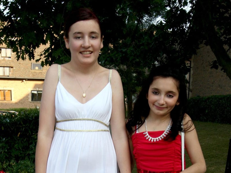Northampton Academy pupils at prom in 2013.