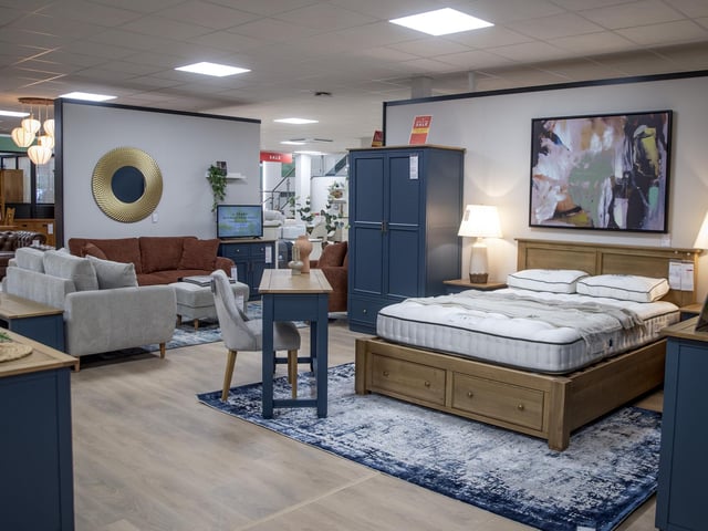 The national retailer opened its new showroom at Riverside Retail Park over the weekend (October 24)