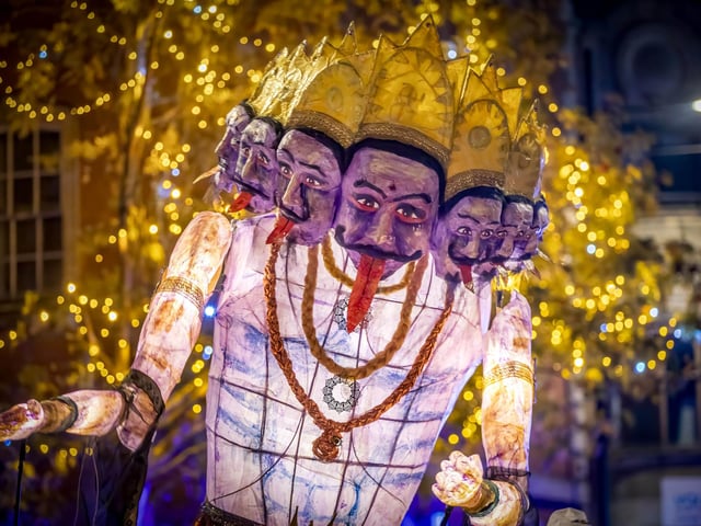 Northampton’s annual Diwali Festival of Lights took place on Saturday October 18 at the Market Square