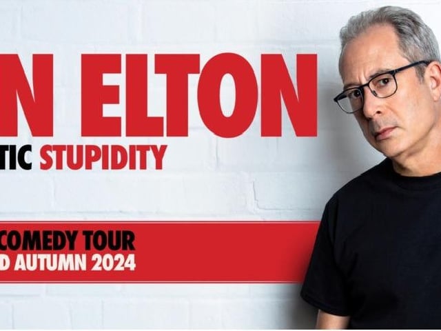 One of the country's best-loved comics and screenwriters, Ben Elton is coming to Northampton's Royal & Derngate Theatre on Wednesday, November 6, at 7.30pm