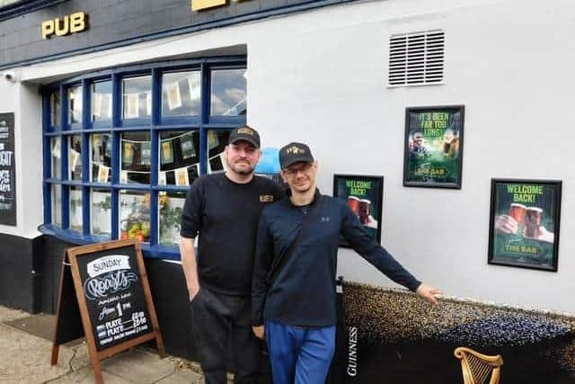 Martyn Edwards and Craig Ryan also run the Edge of Town pub.