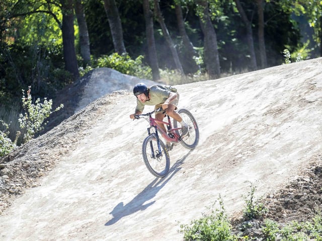The £15million 'flagship' facility was funded through British Cycling's 'Places to Ride' scheme