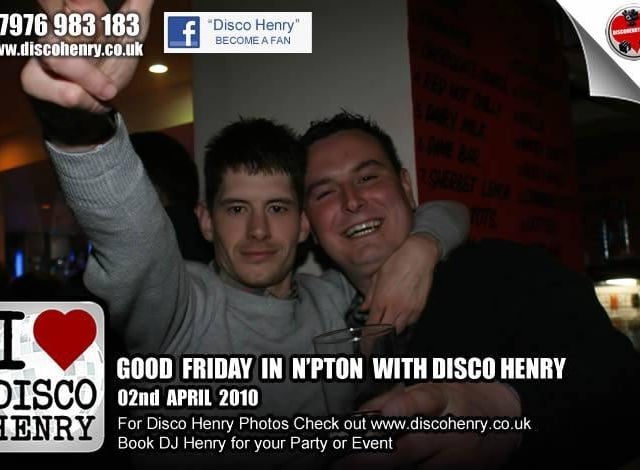 Nostalgic pictures from a Good Friday night out in town