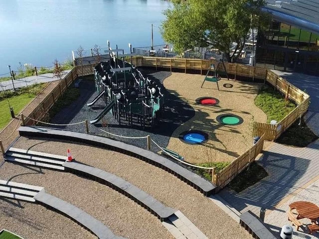 The new children's play area