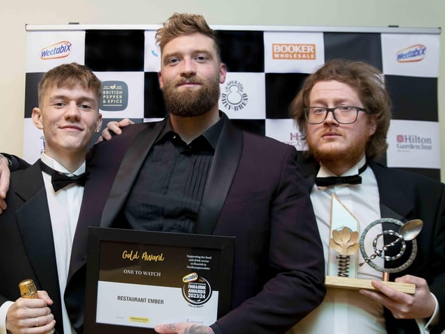 “This award is a new one we’ve not entered before, so super humbled and lucky to be picked as someone that could potentially represent the county going forward for things we’ve done,” said chef and owner James Peck. “It’s a testament to the team. The hard work never stops but it’s a nice night to get the team together to reflect on the work that goes into what we do. It shows you work hard and things pay off. It’s a good motivator at a time when hospitality is a bit rough. There’s too much to dwell on in the negative space, so getting dressed up, feeling good for a night, forgetting about the landscape and celebrating all the hard work.”
