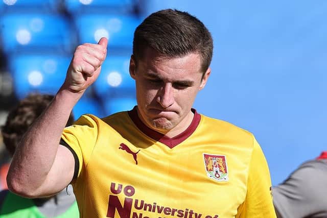 Aaron McGowan salutes the Shoe Army