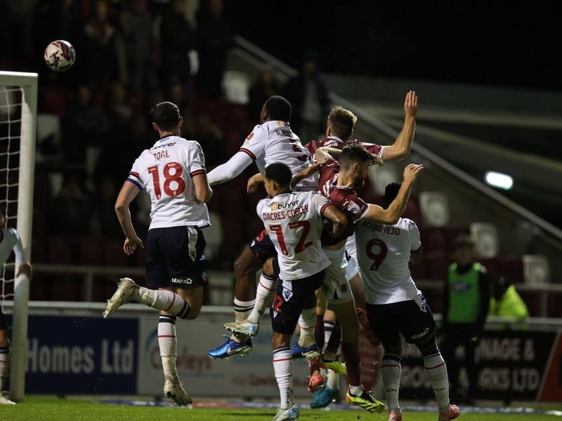 Powerful stoppage-time header gave the scoreline some respectability but he prides himself on his defensive work and this was a testing night. McAtee, Charles and others were too strong and too quick and four goals were the least Bolton deserved for their dominance... 5.5
