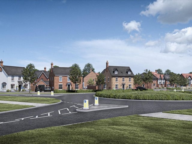 CGIs show what the new Thorpecroft housing estate could look like