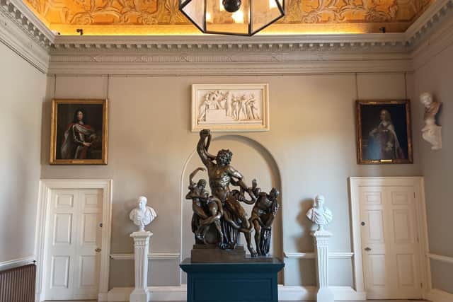 Of the nine new busts you can see Tiberius left, Nero right and Caracalla top right.