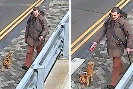 Police would like to speak to the man pictured in the CCTV images.