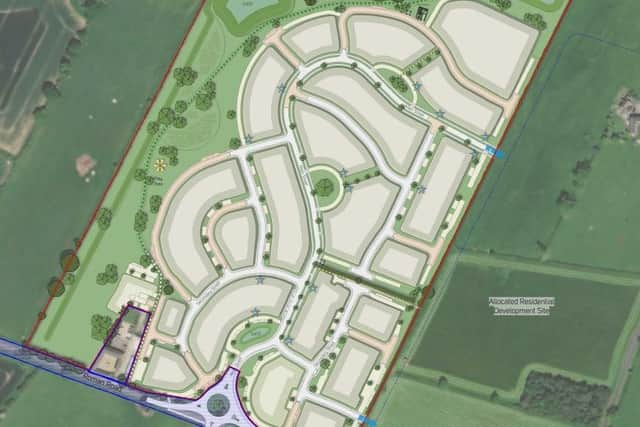Masterplan for development (Davidsons Developments Limited and John R. Green & Iris F. Green)