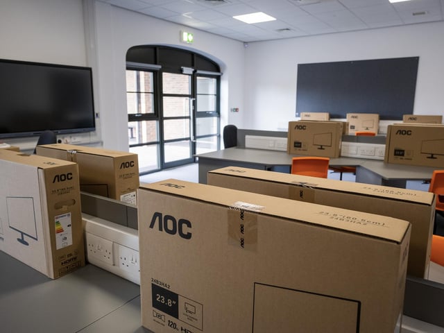 The special school has been extended and will now offer 118 spaces when it opens in September.