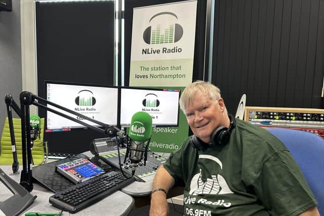 Paul Brennecke – Undiscovered Northampton presenter in studio