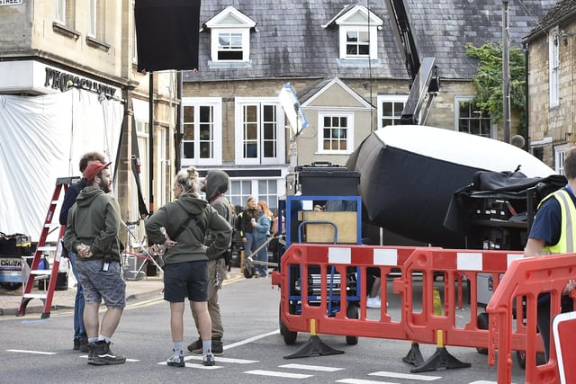 It is not known what scenes are being filmed for the next series of the show
