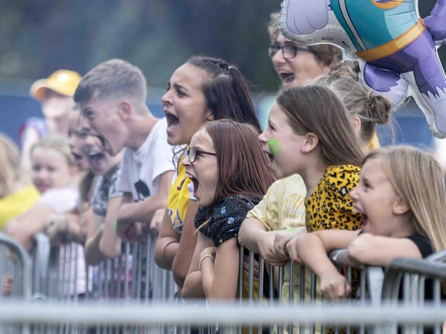 Families enjoyed music, activities, food and more at the three day event in Abington Park.