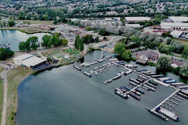 Billing Aquadrome. Credit: Kamal lal / kldroneservices@gmail.com
