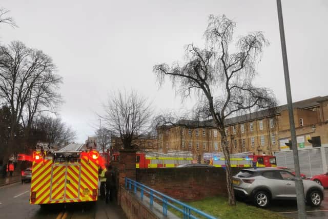 A fire has broken out at Northampton General Hospital.
