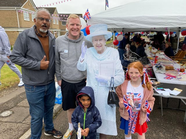 Hertford Court, Little Billing hosted a party for the whole area with face painting, activities, live music and more.