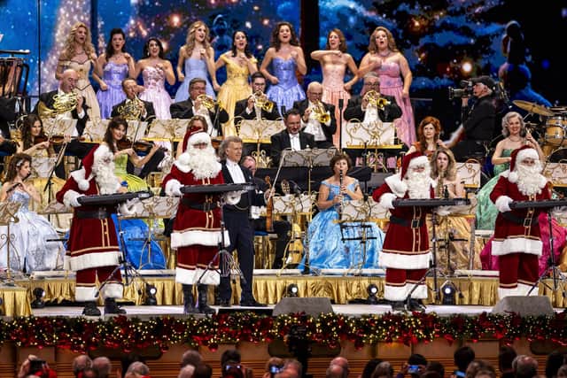 The concert will feature a range of Christmas classics, such as Jingle Bells, Ave Maria and Sleigh Ride