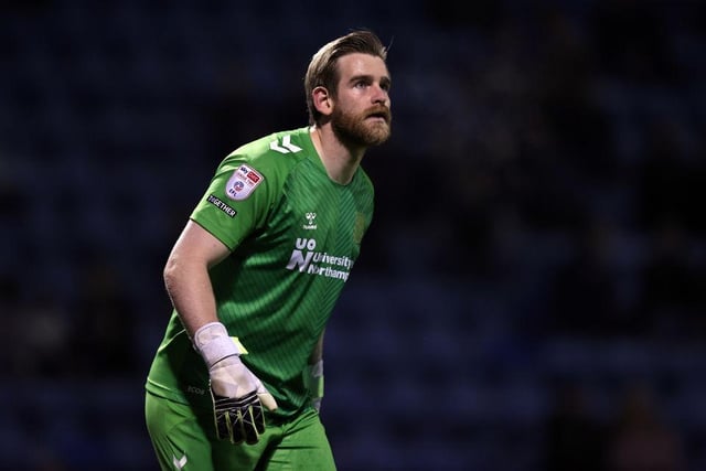 No standout saves but his handling was secure in slippery conditions and he always does the basics well. Did enough to put off Clarke when Mansfield carved out their best chance and saved comfortably from Johnson and Oates... 7