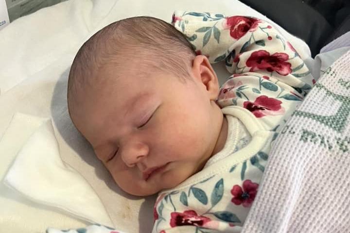 Mila Lyndsey born at Leicester General Hospital on April 15 at 4.15am, weighing seven lbs, seven ozs.