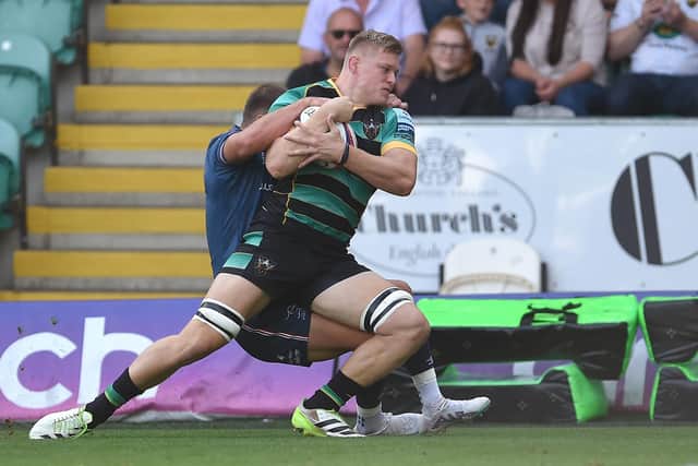 Tom Pearson shone against Doncaster Knights on Sunday (photo by Graham Chadwick/Getty Images)