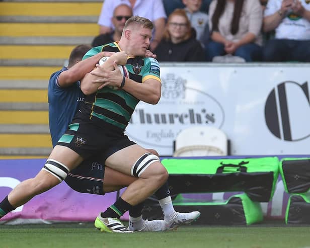 Tom Pearson shone against Doncaster Knights on Sunday (photo by Graham Chadwick/Getty Images)