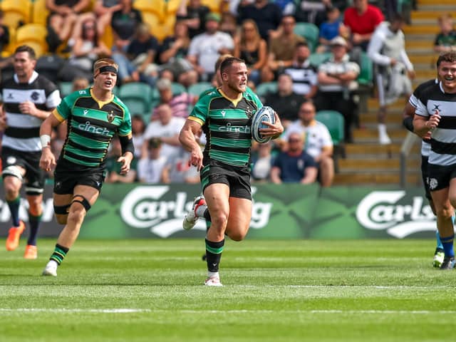 Tom Seabrook started for Saints against the Barbarians (picture: Ketan Shah)