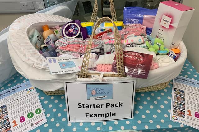 A starter pack from Baby Basics