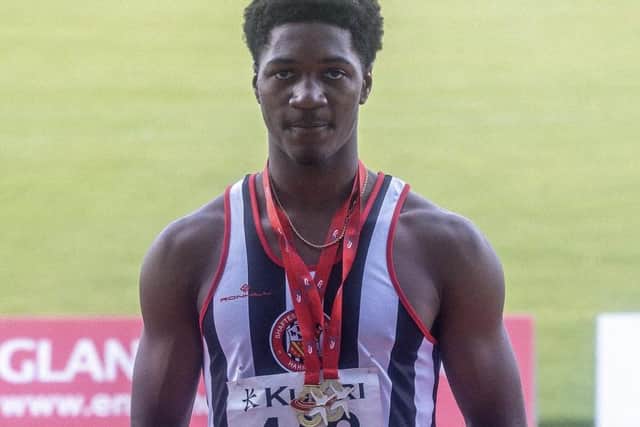 Double Gold National Champion Ebuka Nwokeji