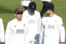 JImmy Anderson (left) and his Lancashire team were left frustrated by Northants