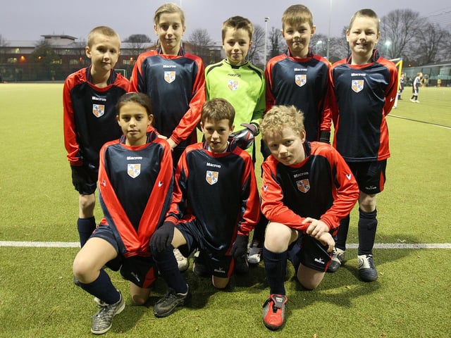 A football tournament at Unity College, organised by Northampton School Sports Partnership. Pictured: Earl Spencer Primary School team.
