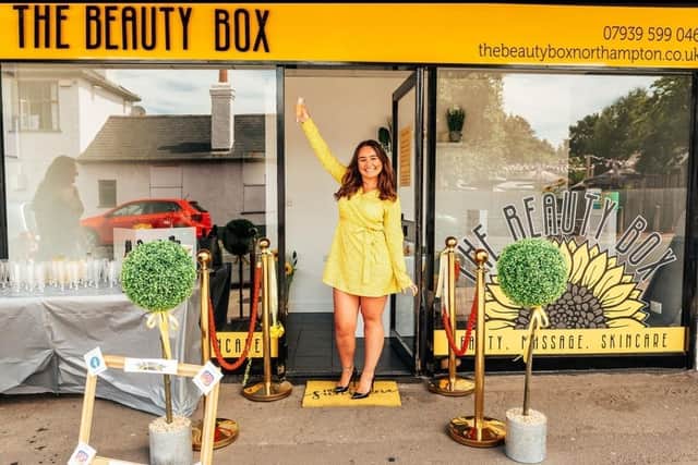 The Beauty Box salon, set up by 29-year-old Rebecca Kelsey, has been a dream of hers since she was a little girl.