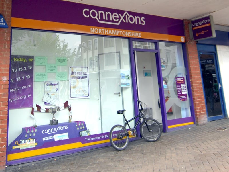 2010 - Connexions shop in Abington Street which is going to close.