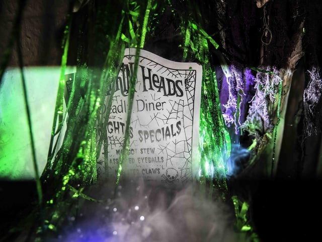 The owner of this Northampton house has gone above and beyond at Halloween for more than two decades. 2023 was no different.