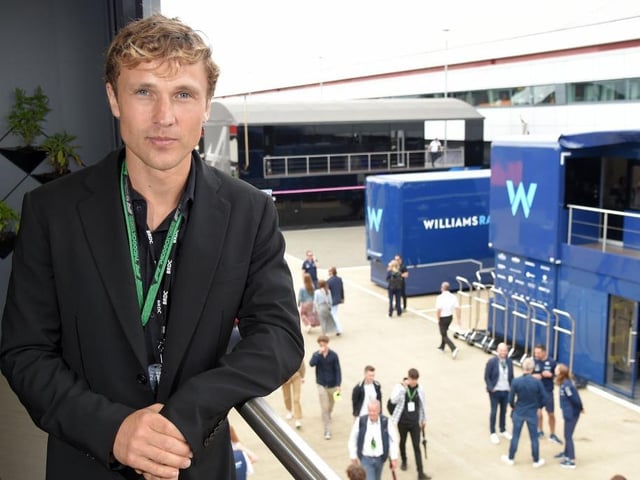 The Chronicles of Narnia star William Moseley visits Williams Racing
