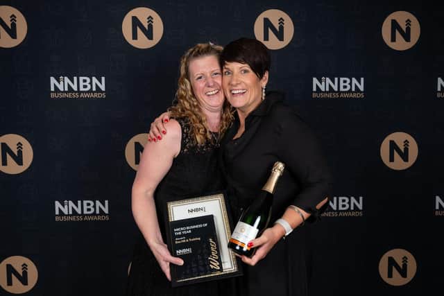 Kate Coulson (right) with colleague Caroline. Photo: NNBN