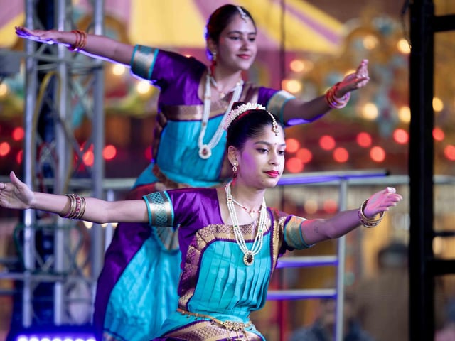 The parade and wider Diwali festival took place in Northampton town centre on Saturday October 26.