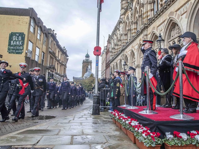 Remembrance Day 2023, Northampton. (Pictures: Kirsty Edmonds)