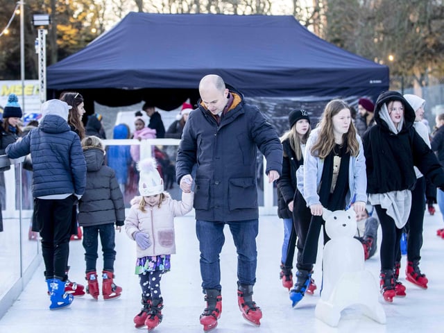 The festive event took place in Becket's Park on Saturday November 25 and saw plenty of family activities like ice skating, silent discos, live entertainment and more.