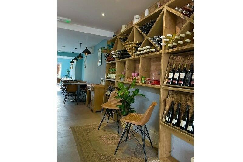 The owners carefully selected a delicious range of wines to compliment the food.