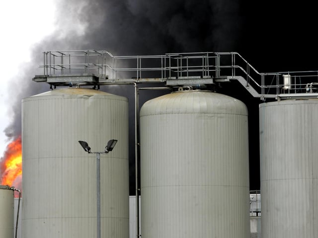 2008 - The fire at Brackmills Industrial Estate