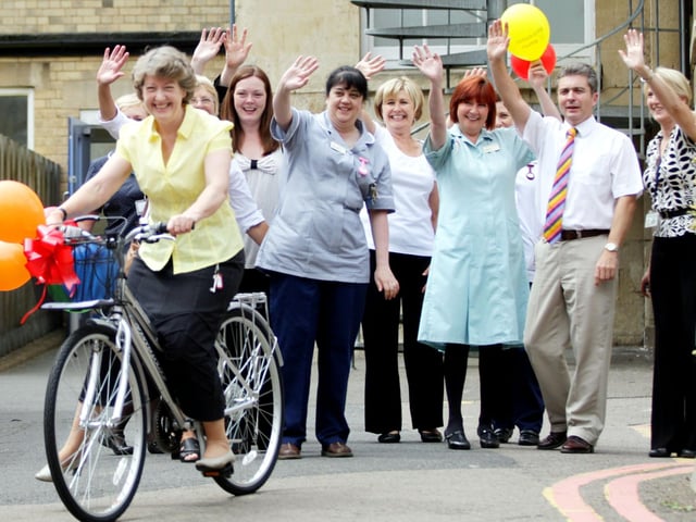2010 -  Medical Secretary Judy Tonge is leaving after 42 years at Northampton General Hospital.