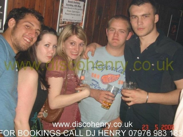 Nostalgic pictures from a Friday night out at NB's