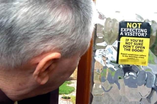 Police have issued a warning about distraction burglaries after an incident in Daventry.