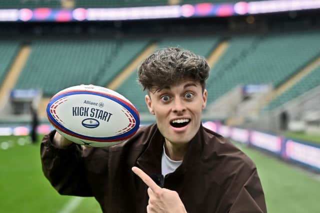 CBBC presenter Joe Tasker was present on the day to surprise the children and take part in some of the activities  Picture: LEO WILKINSON PHOTOGRAPHY