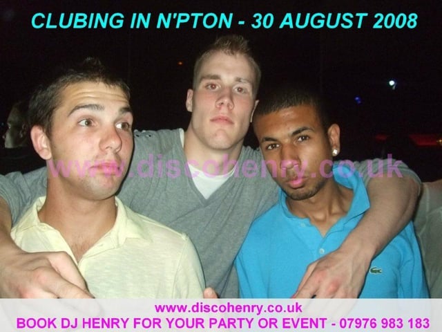 Nostalgic pictures from a night out in town