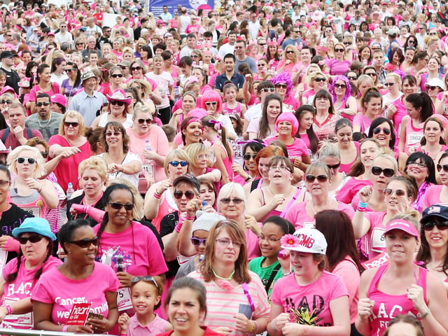 2014 - 5k Race for Life at Abington Park, Northampton.