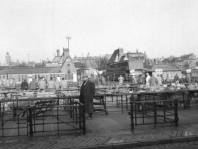 Cattle Market, Northampton circa 1965