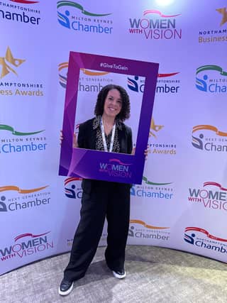 Jas at the Women In Vision Event